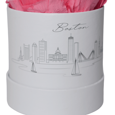 Boston Skyline Rose Box