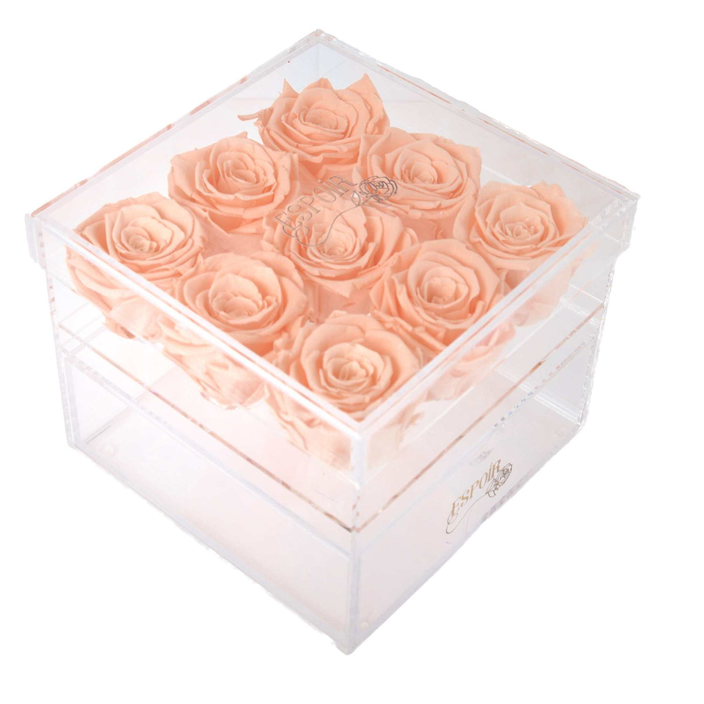 Pumpkin Spice Nine Rose Jewelry Box Acrylic