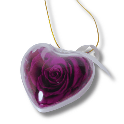 Eternity Rose Holiday Ornament