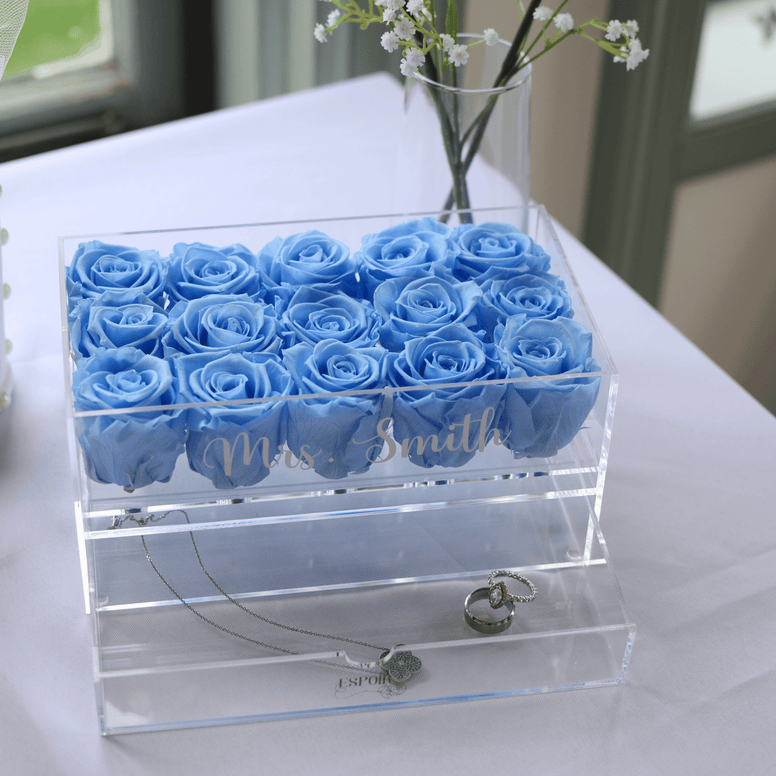 Fifteen Rose Keepsake Box