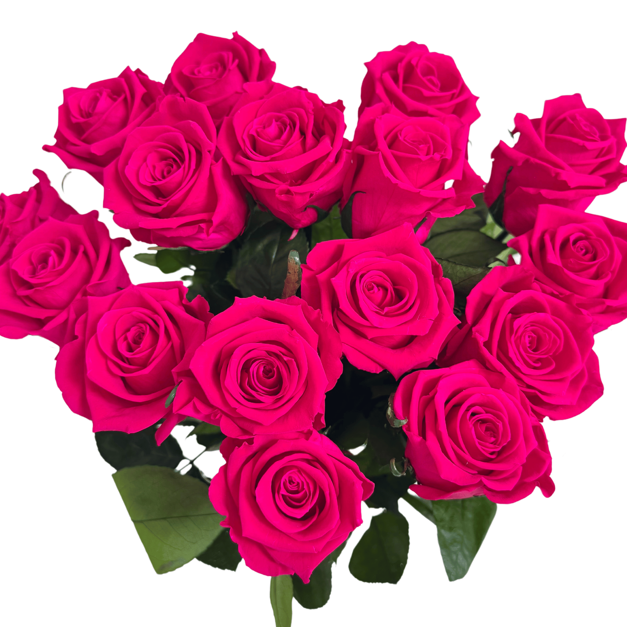 The Aurora Ceramic Vase with Forever Rose Bouquet
