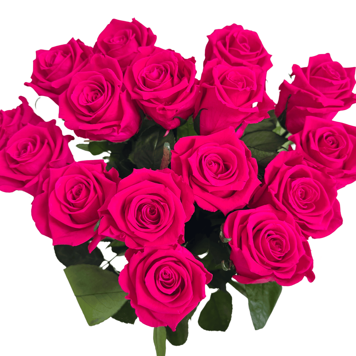 The Aurora Ceramic Vase with Forever Rose Bouquet