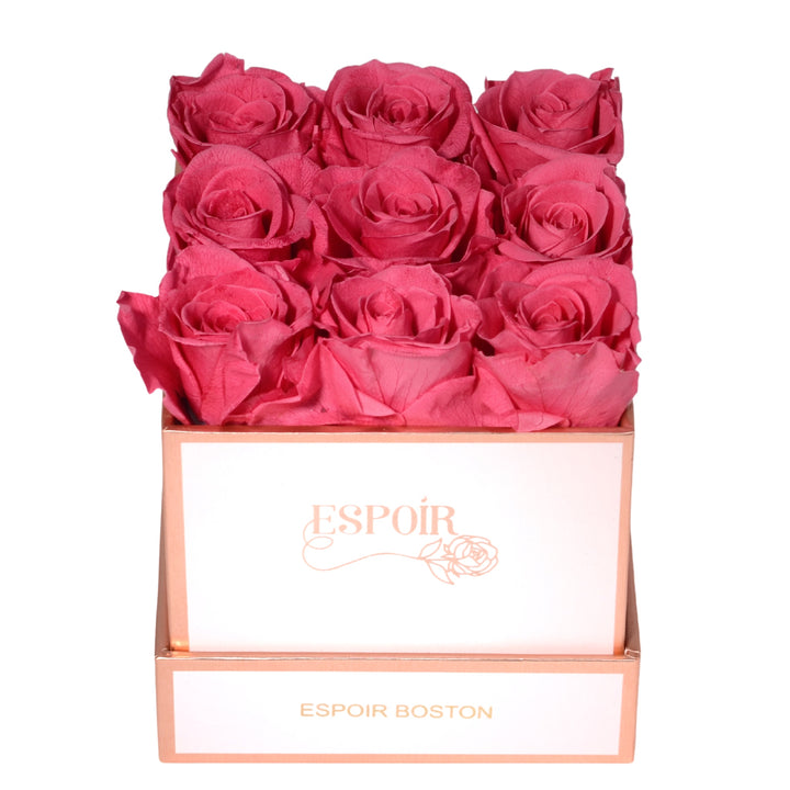 Petite Bloom Box - 9 roses