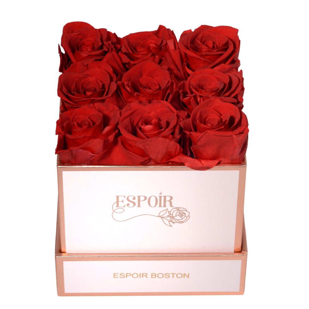 Petite Bloom Box - 9 roses