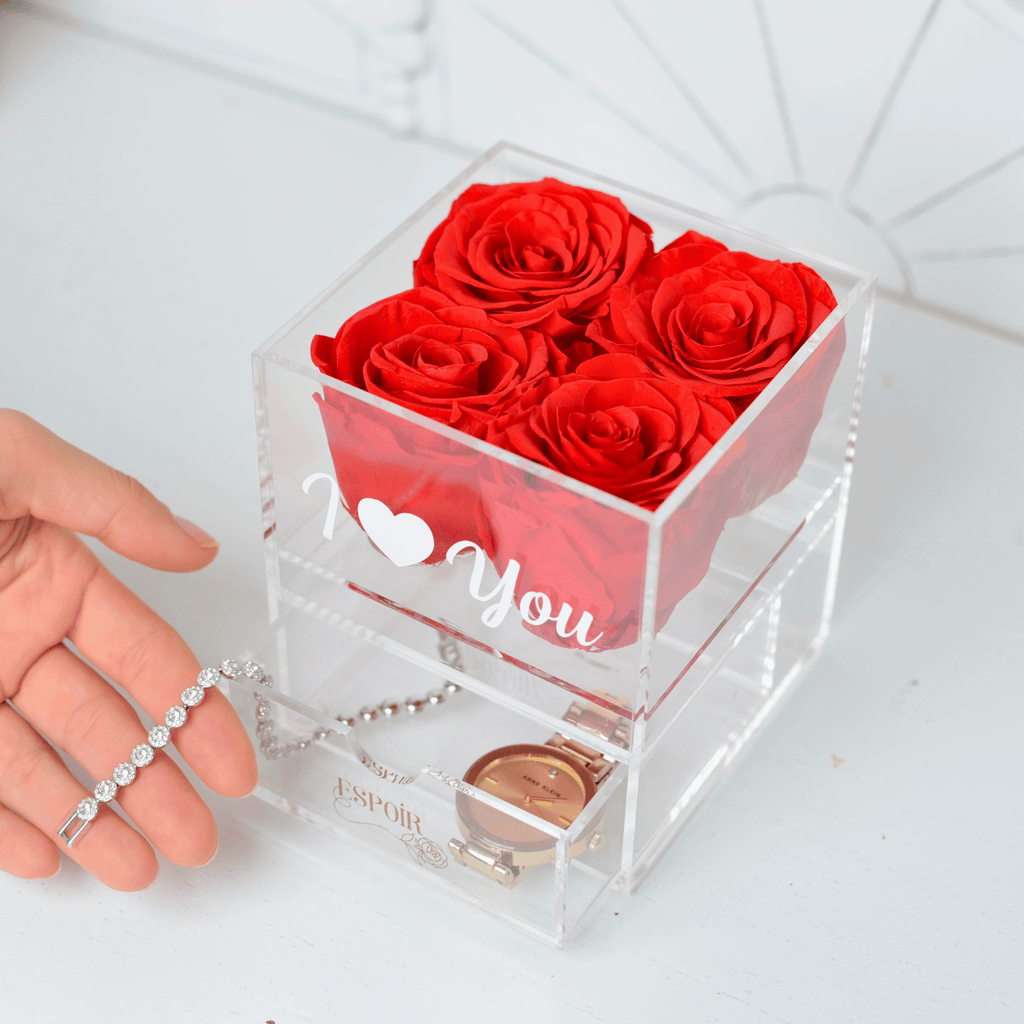 オーナメント・オブジェ ROSE Amazon.com: oridom Preserved Flower Gift, Light Up Rose in Glass